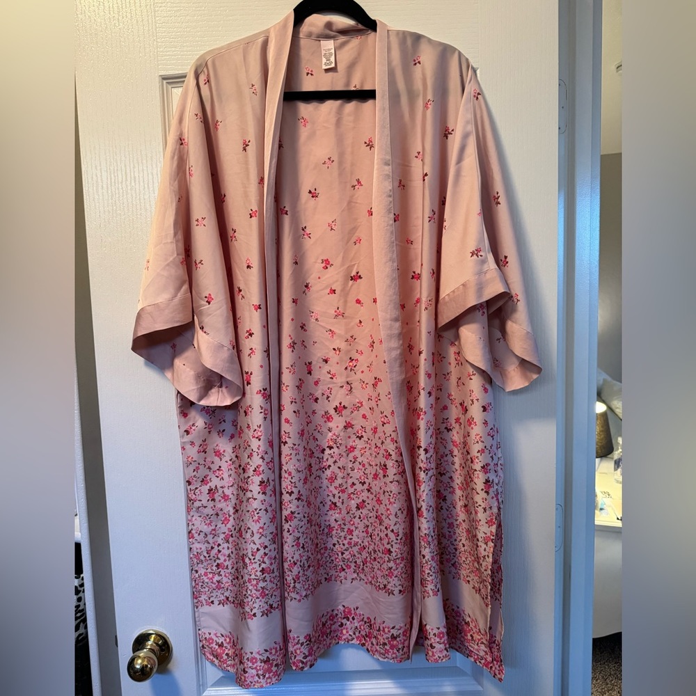 Floral robe